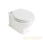 Подвесной унитаз Olympia Impero Style IMP120201 с крепежом 53x39 см, белый глянцевый