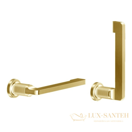 бумагодержатель gessi inciso 58455.246, gold pvd