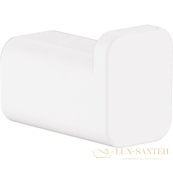 крючок hansgrohe addstoris 41742700 матовый белый