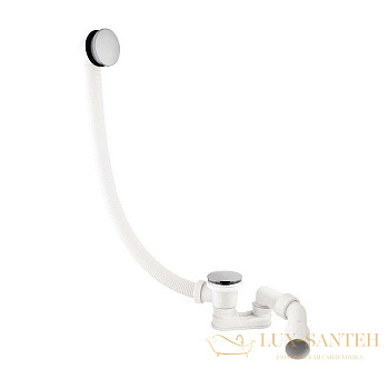 слив-перелив для стандартных ванн almar e096003.cr, слив ø 52 мм, хром