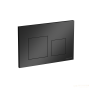 панель смыва ceramica nova balance square cn12-002mb для инсталляции, черный матовый