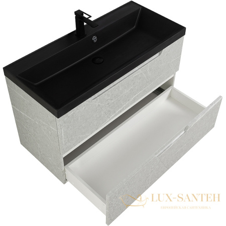 тумба под раковину belbagno vittoria vittoria-900-2c-so-tb-p 90 см подвесная, toros bianco