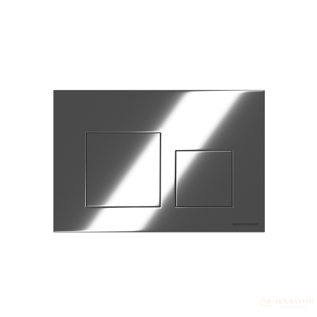 инсталляция для унитаза ceramica nova balance cn121002ch с панелью смыва square, хром глянцевый