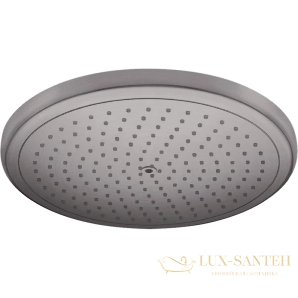 верхний душ hansgrohe croma 280 26220340 шлифованный черный хром