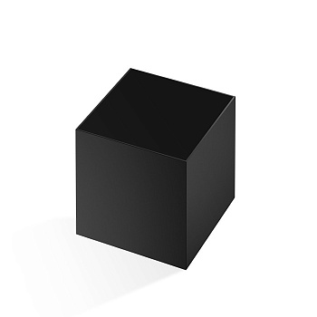 контейнер decor walther cube dw356 0846460 универсальный, черный матовый