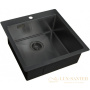 кухонная мойка zorg light grafit zl r 510510 grafit, графит