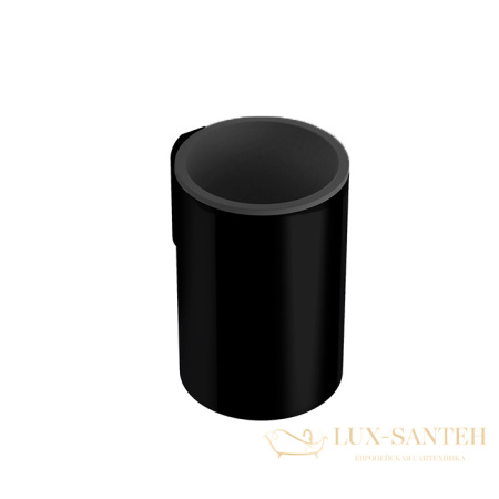 стакан для зубных щеток подвесной colombo mini, b4002.nm, чёрный матовый