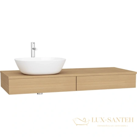 тумба vitra origin 65681 120 см l, дуб