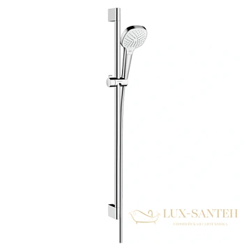 душевой гарнитур hansgrohe croma select e multi 26590400 белый/хром