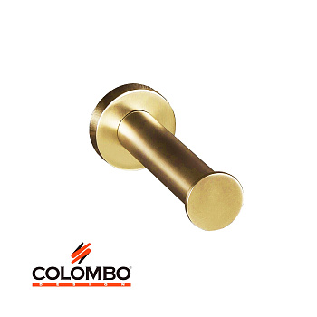 держатель запасного рулона colombo design plus w4992.om, золото шлифованное