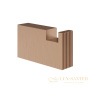 крючок gessi inverso rigato 73521.708, copper brushed pvd