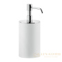дозатор gessi rilievo 59537.031 настольный, хром/белый