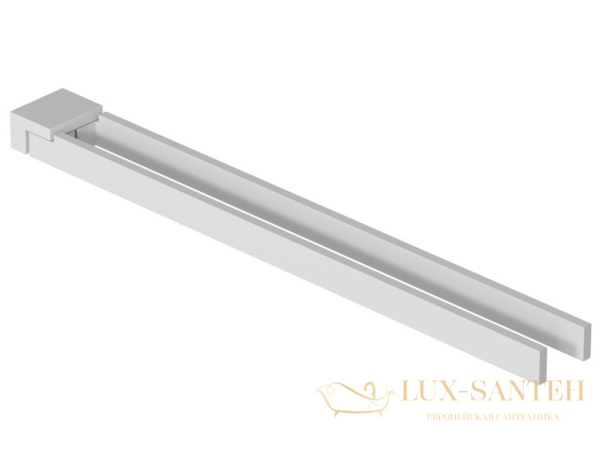 полотенцедержатель двойной kludi vela c, 3197753, белый матовый