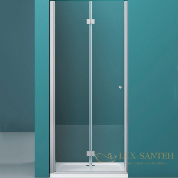 душевая дверь belbagno albano albano-bs-12-100-c-cr 100 см профиль хром, стекло прозрачное