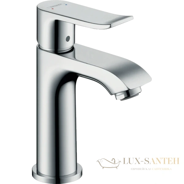 смеситель для раковины hansgrohe metris 31186000