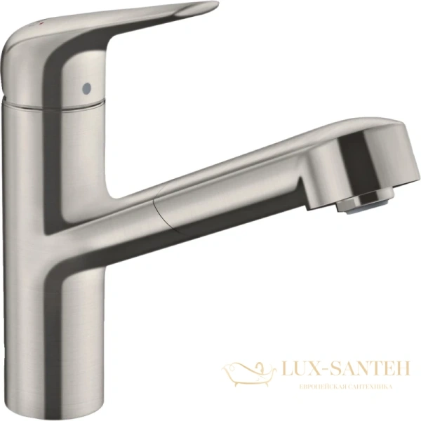 смеситель для кухни hansgrohe focus m42 71814800 сталь