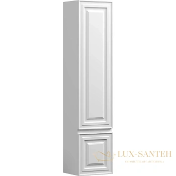 пенал sancos very pvr35lw l подвесной, белый матовый