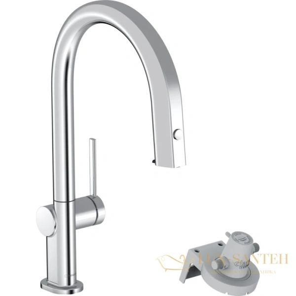 смеситель для кухни hansgrohe aqittura m91 76803000