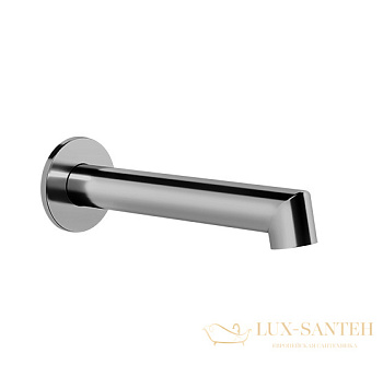 излив gessi ingranaggio 63603.149 для наполнения ванны, finox brushed nickel