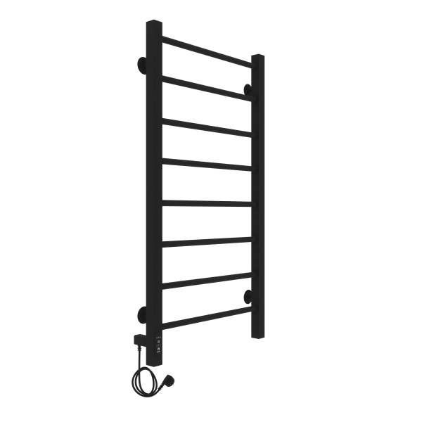 полотенцесушитель с/т laris феличия чкч п8 400/800 левый тэн черный 73207612