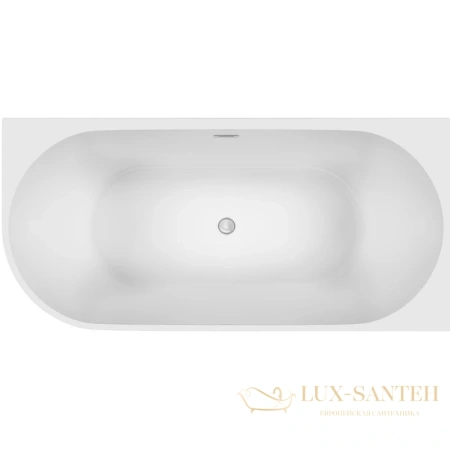 акриловая ванна sancos veneto fb12 r 170х80 см, белый