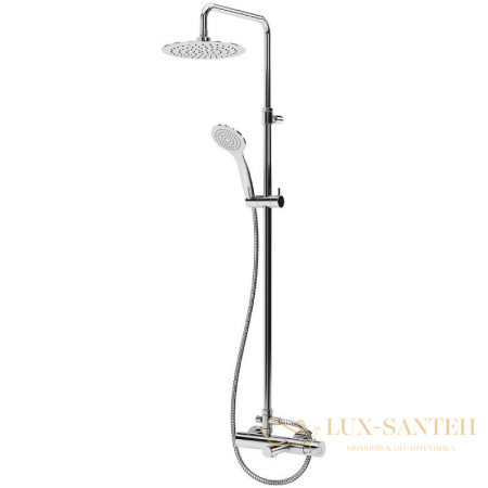 душевая система cezares leaf leaf-cvda-30-01, хром