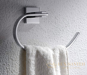 полотенцедержатель gemy xga12059t кольцо, цвет хром