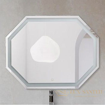 зеркало belbagno spc spc-ott-1000-800-led-tch 100 см с подсветкой, с сенсорным выключателем