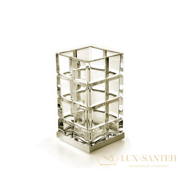 стакан для зубных щеток настольный 3sc palace, pa03aamgd, желтый хрусталь/золото