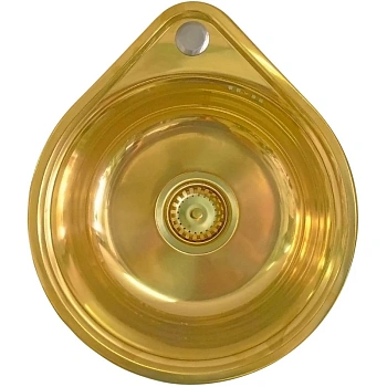 кухонная мойка seaman eco wien swt-3945-gold polish.a, золотой