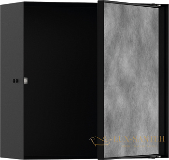 полка hansgrohe xtrastoris rock 56091670 матовая черная