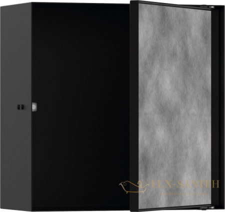 полка hansgrohe xtrastoris rock 56091670 матовая черная