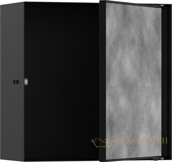 полка hansgrohe xtrastoris rock 56091670 матовая черная
