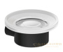 мыльница подвесная kludi vela r, 5898539, черный матовый