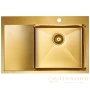 кухонная мойка paulmark atlan pm217851-bgr, золотой матовый