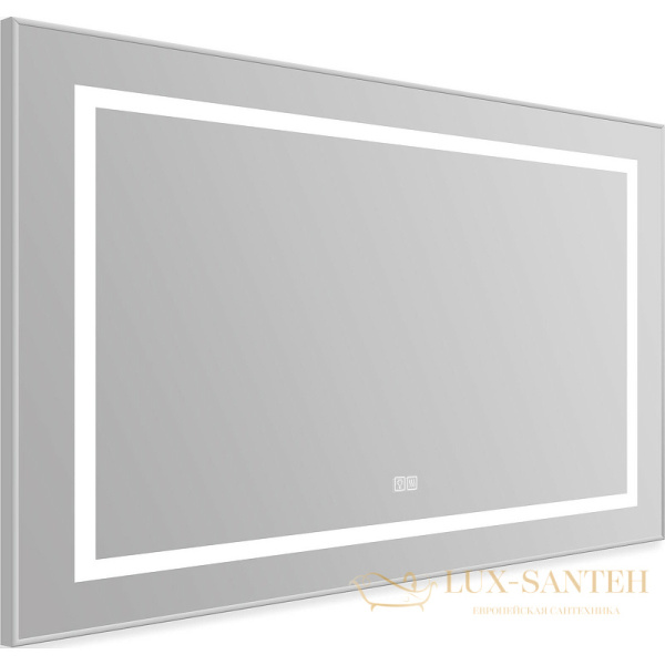 зеркало belbagno kraft spc-kraft-985-685-tch-warm 98.5 см с подсветкой, с подогревом, с сенсорным выключателем, сатин