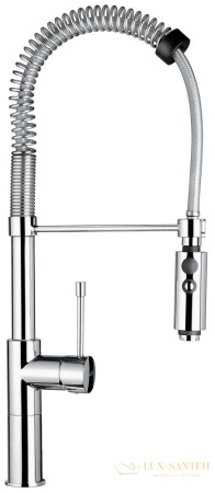 однорычажный кухонный смеситель emmevi eden 71110/cr, хром