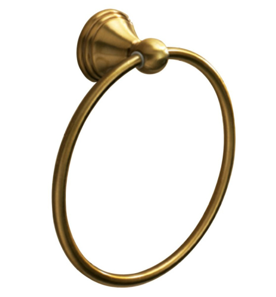 полотенцедержатель кольцо gedy romance 7570(44), бронза