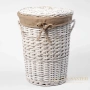 плетеная корзина wasserkraft aller wb-106-s для белья, белый