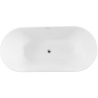 акриловая ванна belbagno bb413-1500-800 150x80 без гидромассажа, белый
