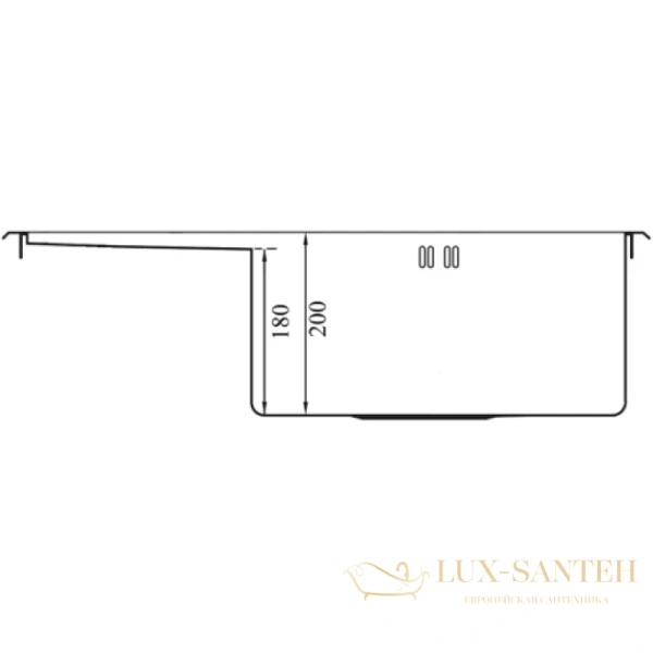 кухонная мойка seaman eco marino smb-7851pls.a, нержавеющая сталь
