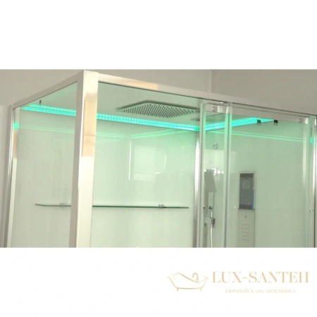 душевая кабина timo helma h-520 l 120x90x220 см, стекло прозрачное