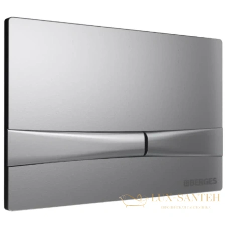 кнопка berges frame 040052 для инсталляции novum f2, матовый хром