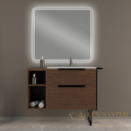 полка cezares urban 55164 30 см, frassino scuro