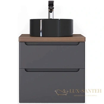 тумба jorno wood wood.01.60/p/gr 59,5 см, серый матовый