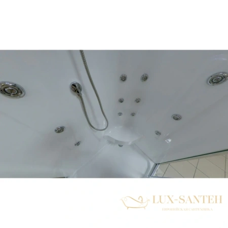 душевая кабина timo lux t-7702 l 120x85x225 см, стекло прозрачное