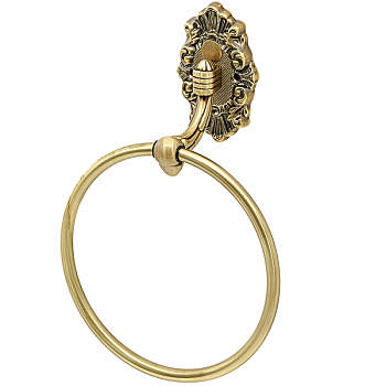 полотенцедержатель-кольцо milacio valls mc.926.br, бронза