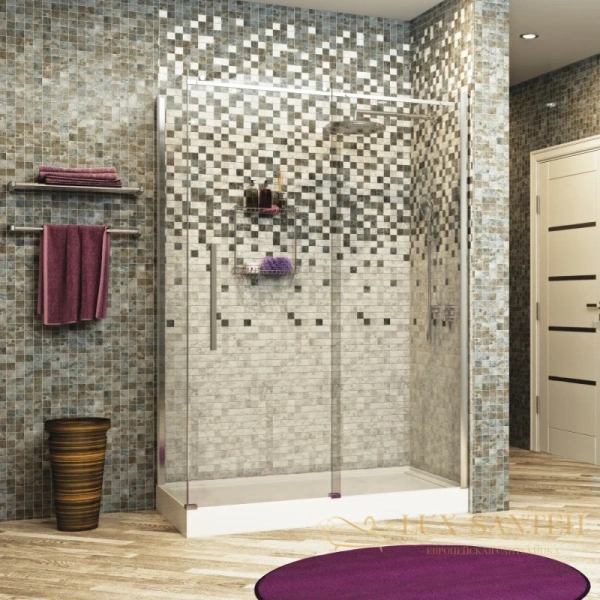 душевой уголок wasserkraft dinkel 58r37 140х100 см 