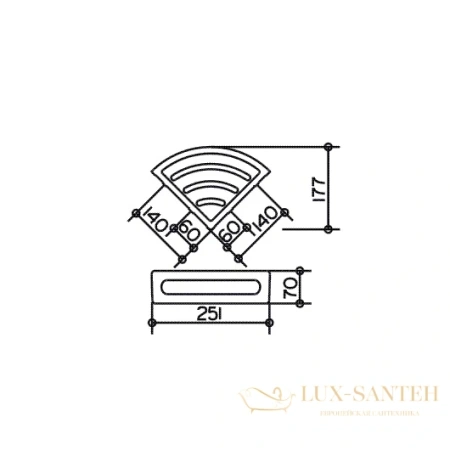 полка keuco elegance 11657010001