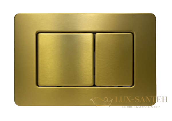 панель смыва charus tm, robusto, fp.310.bg.05, золото брашированное